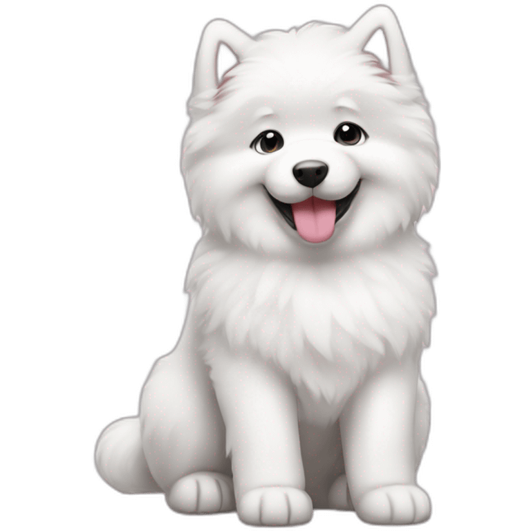 Samoyed puppy emoji