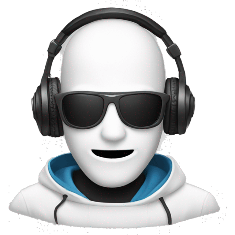 dj hacker a mask emoji