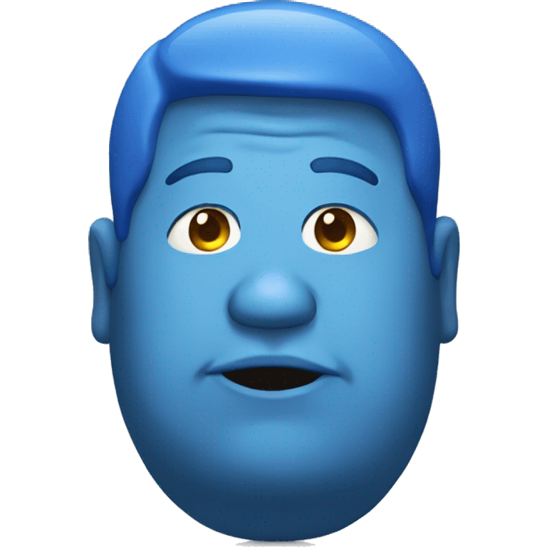 fat blue person emoji