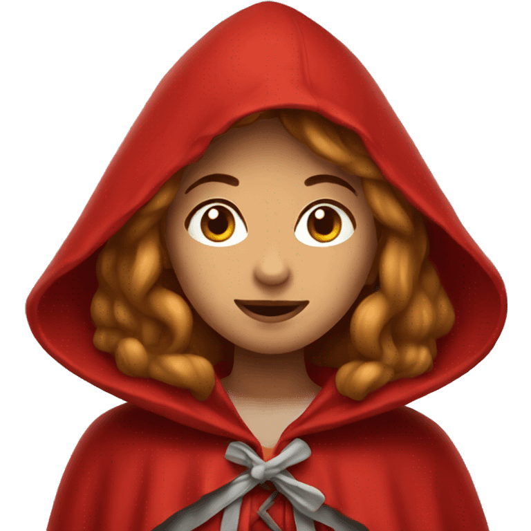 Red riding hood  emoji