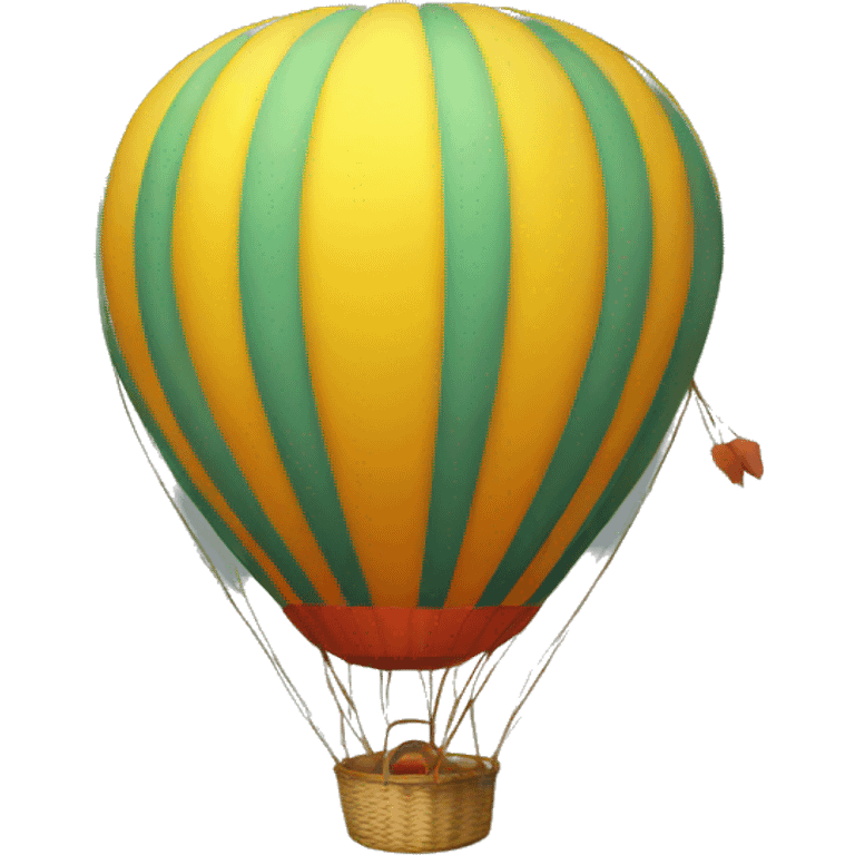 Hot air ballon  emoji