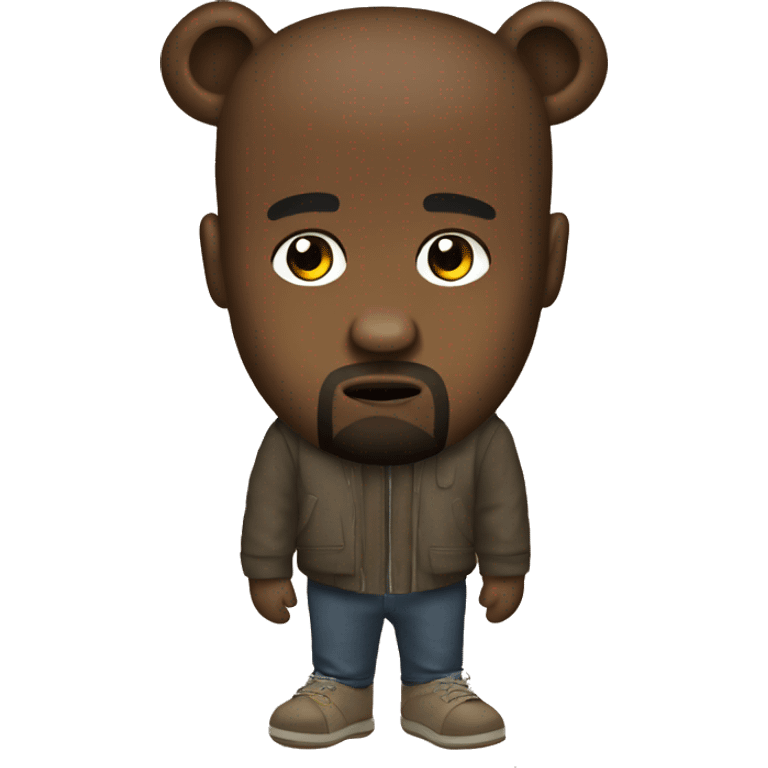 Kanye west bear emoji