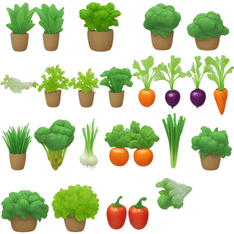 vegetable garden  emoji