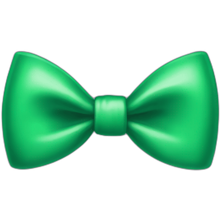 green bow emoji