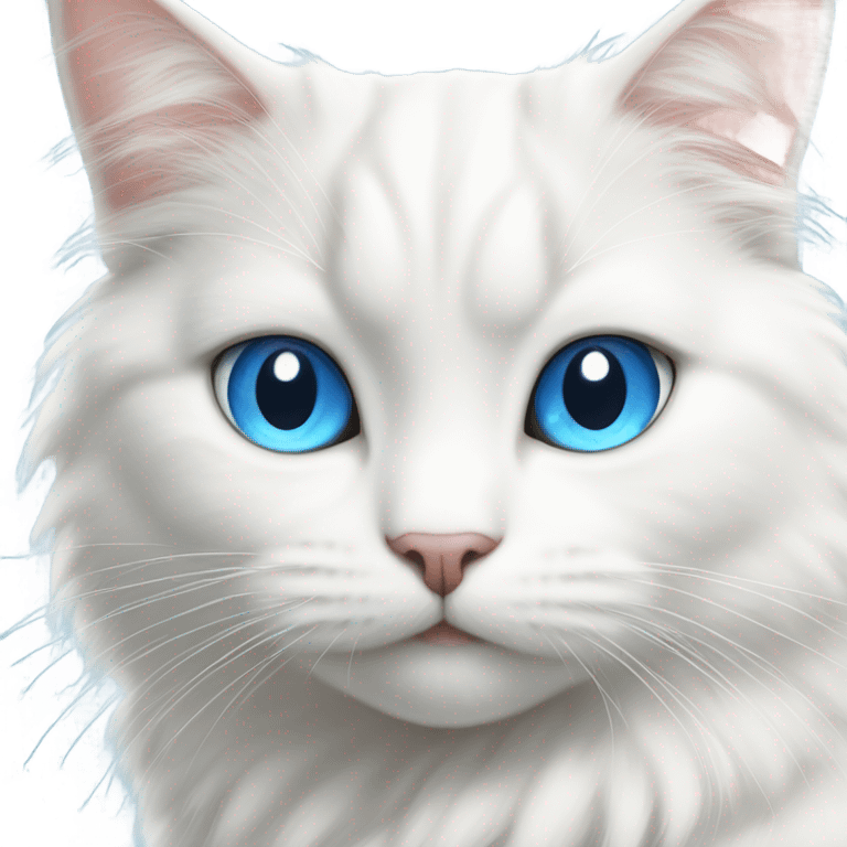 white cat emoji