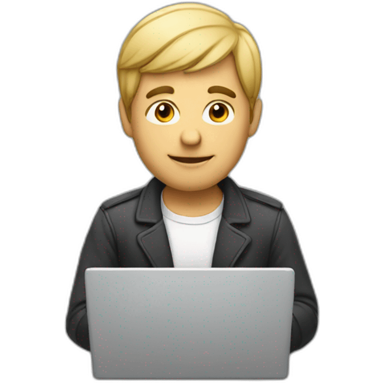 Man With Laptop emoji