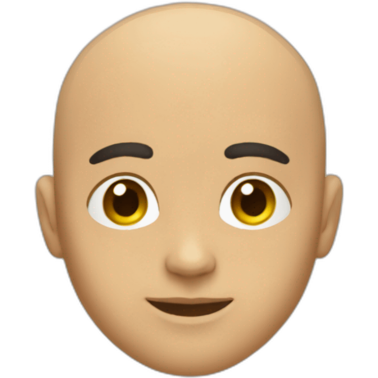 latino gay bald fashion boy emoji