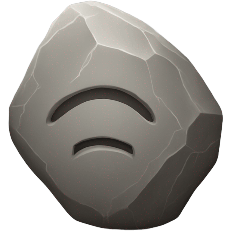 stone emoji