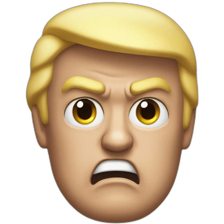 Donald Trump Angry  emoji