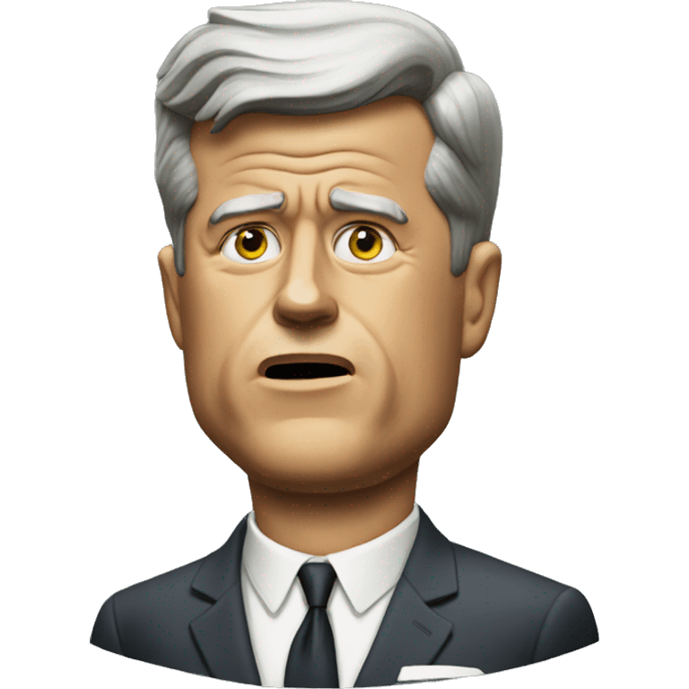 jfk worried emoji