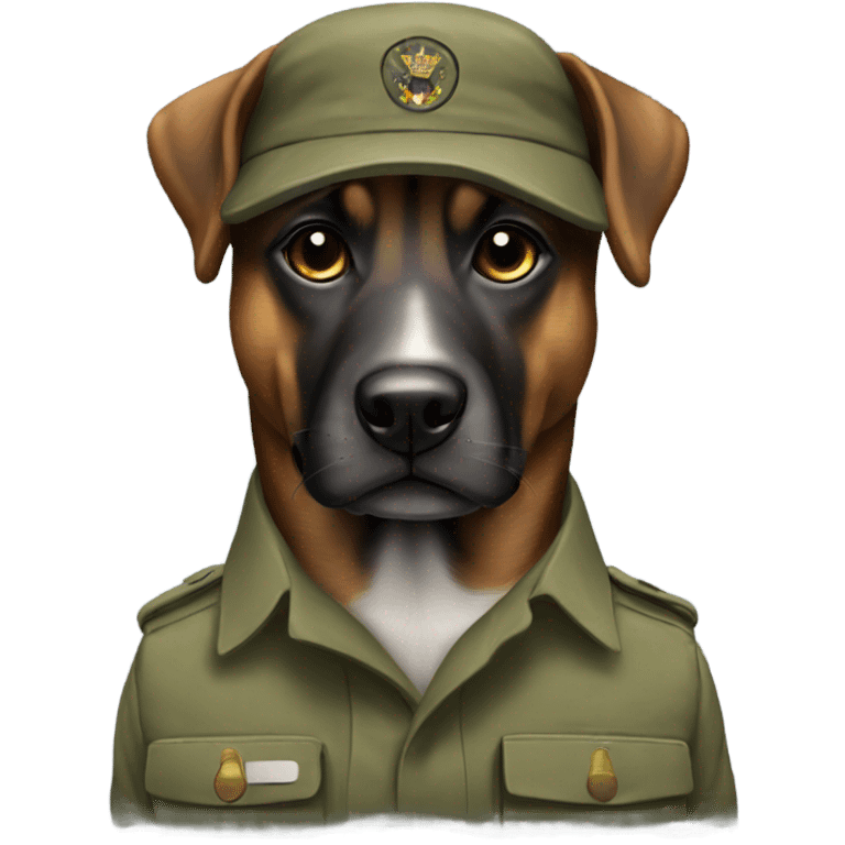 Army dog emoji