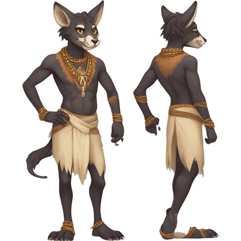 Anthro Vernid by LiLaiRa full body emoji