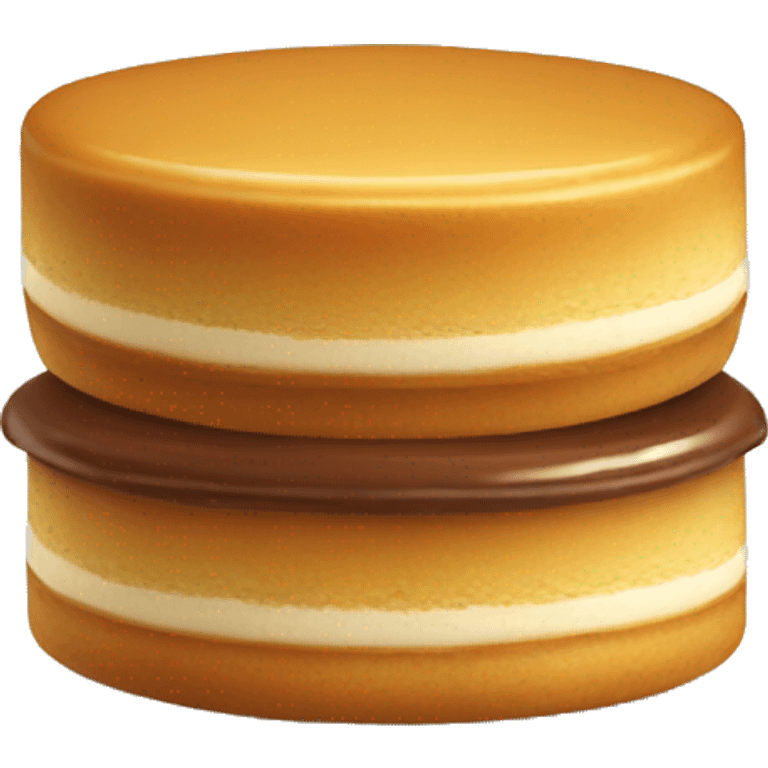 Alfajor de dulce de leche emoji