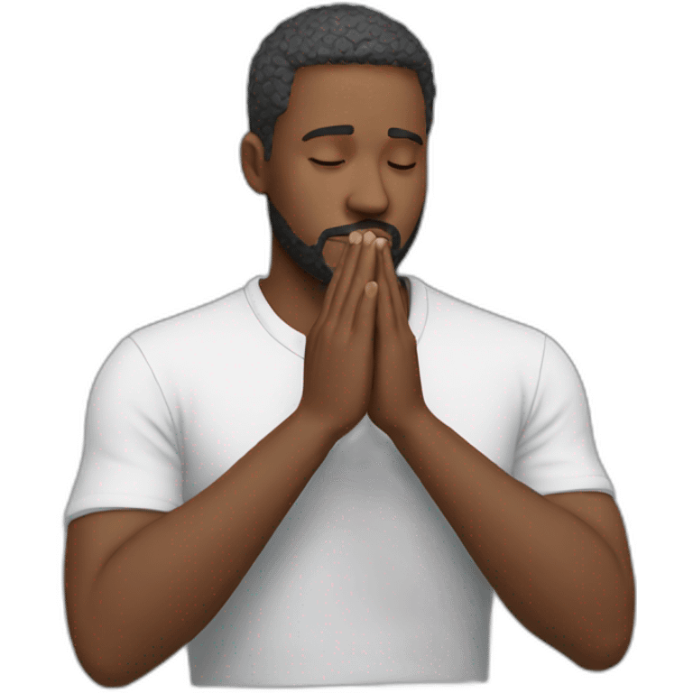 man-praying-thank-you emoji