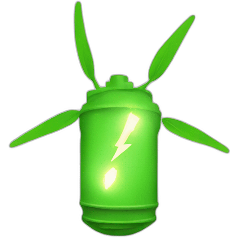 Green energy emoji