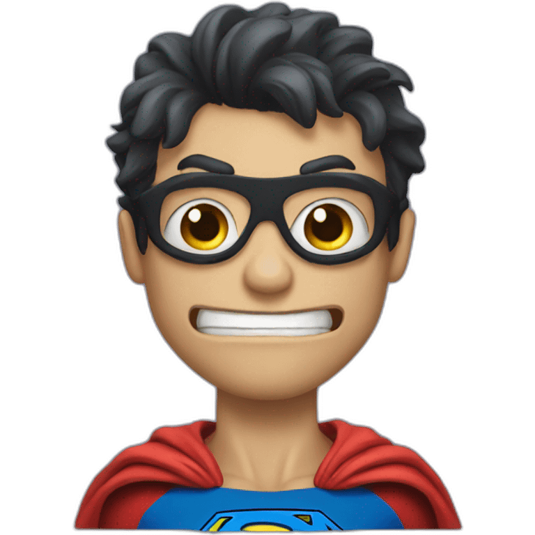 Super man monster  emoji