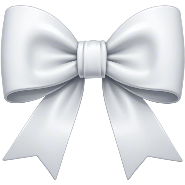 white bow emoji