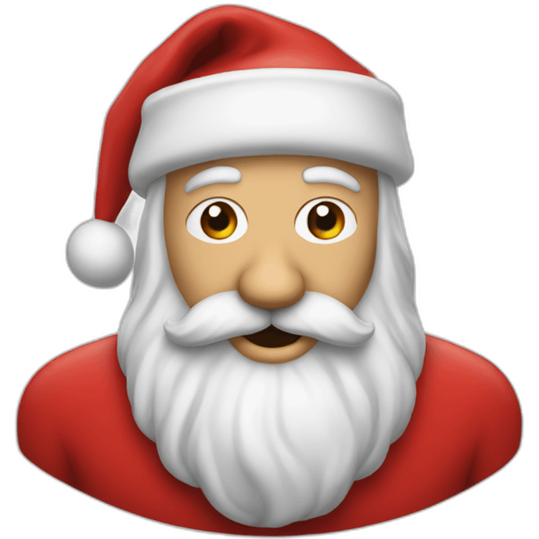 a photo of Santa klays emoji