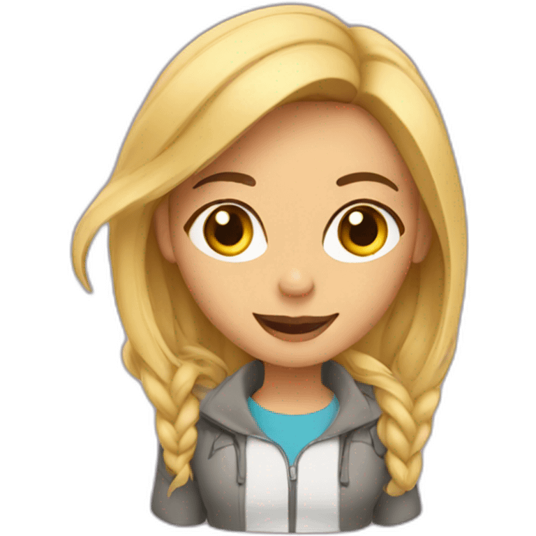 Driving girl  emoji