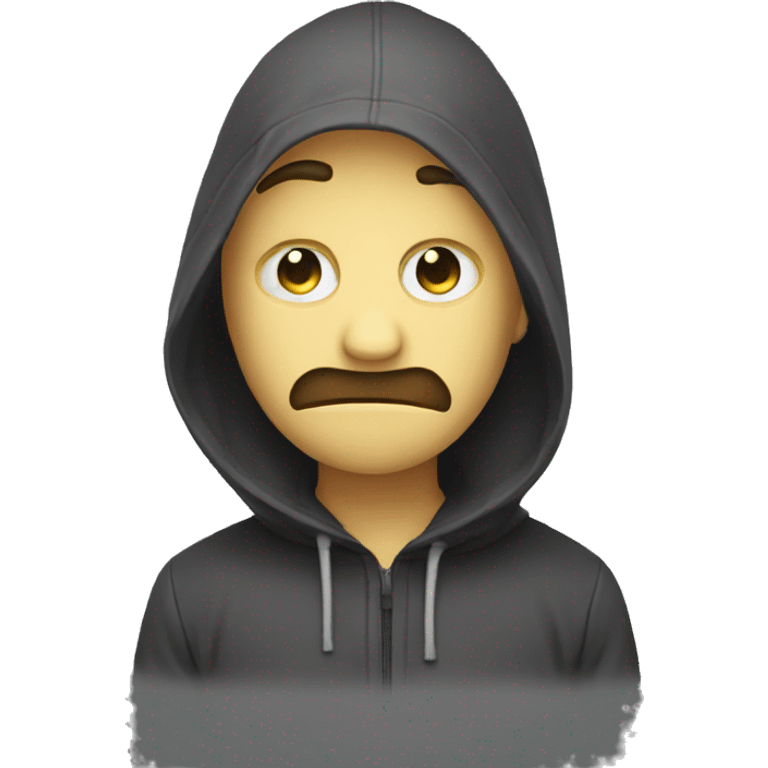 sad hacker emoji