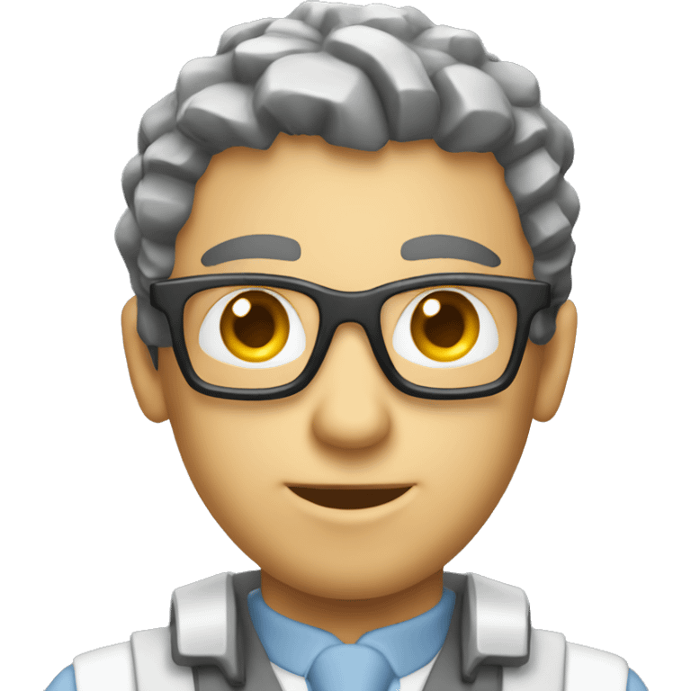 a mechanical engineer expert in computer science emoji