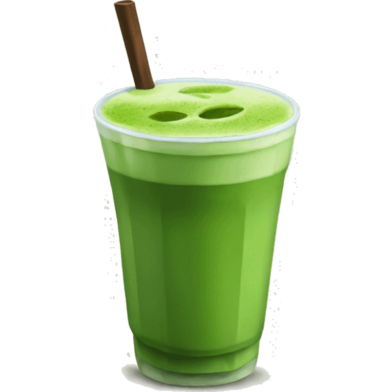 Matcha drink emoji