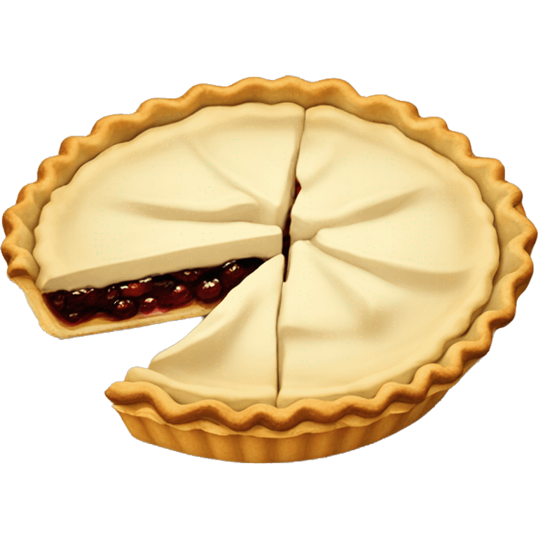 Slice of pie emoji