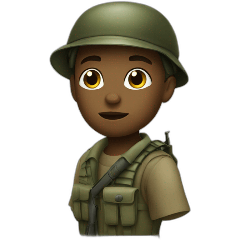 child soldier emoji