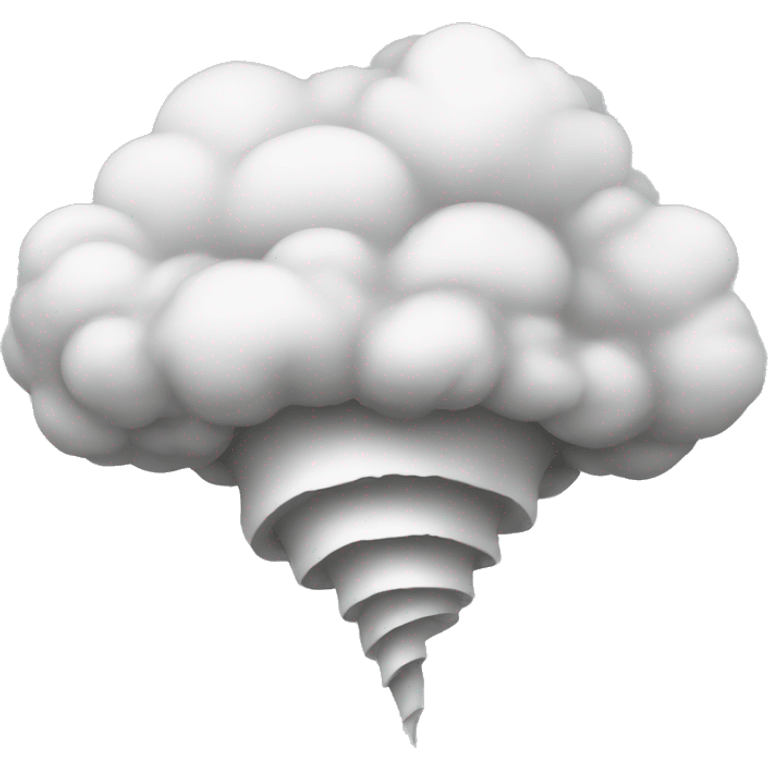 tornado white emoji