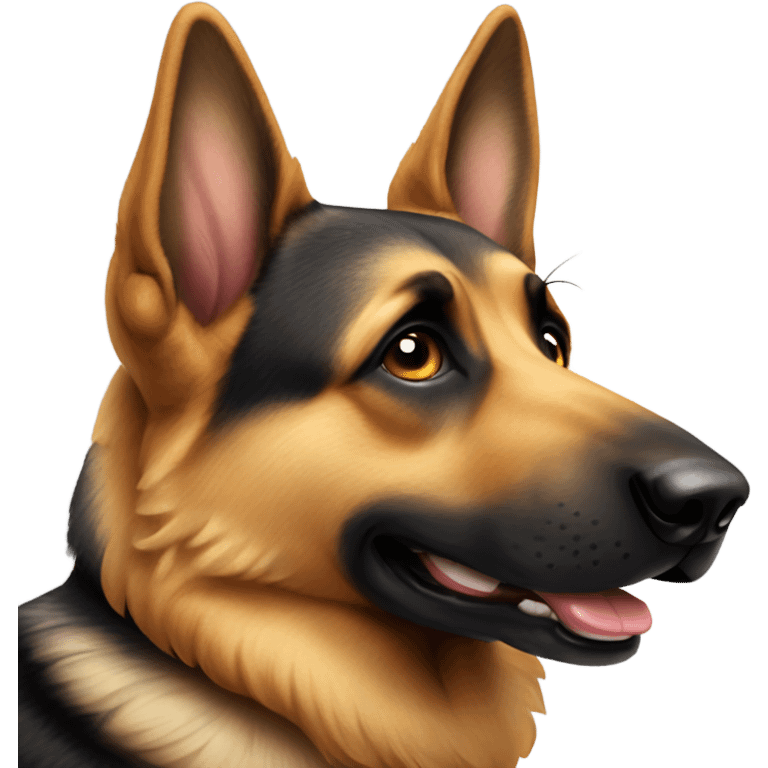 german sheperd dog emoji