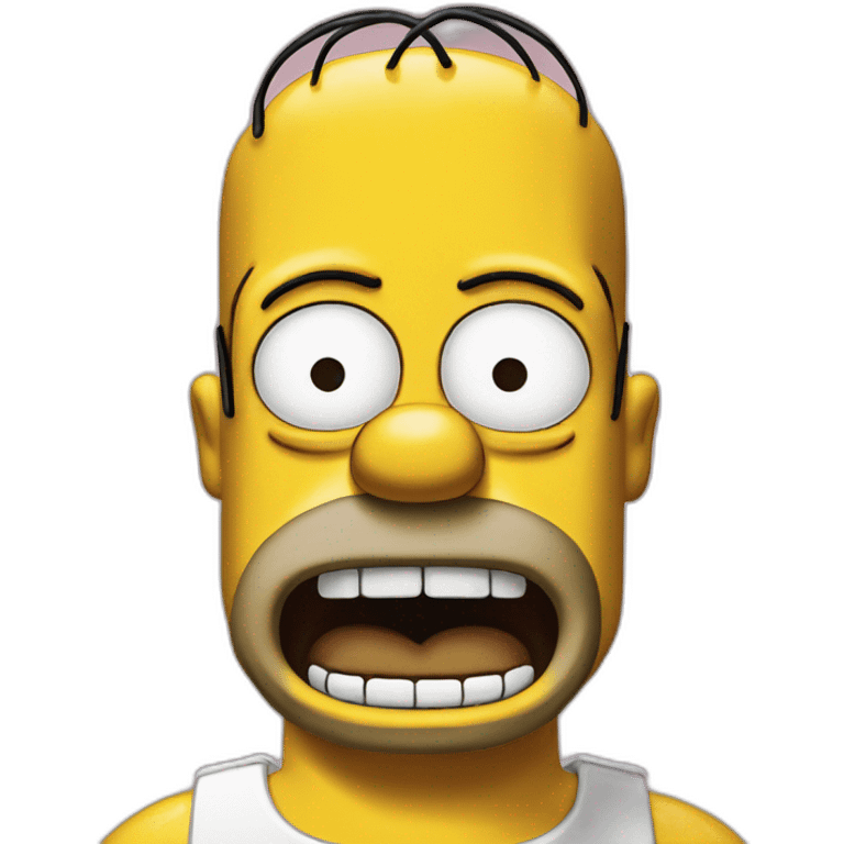 Homer simpson emoji