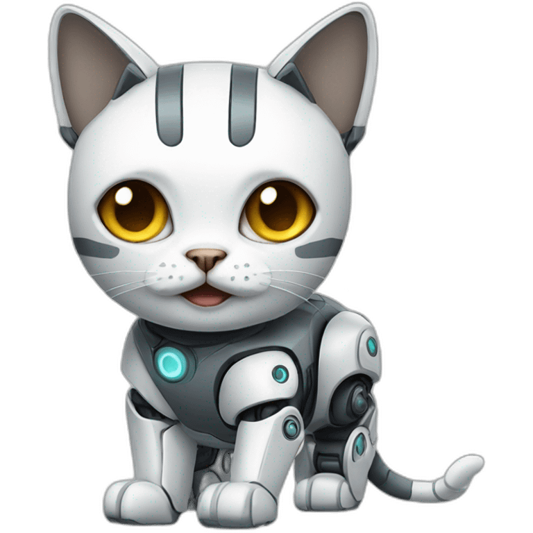 robot cat emoji