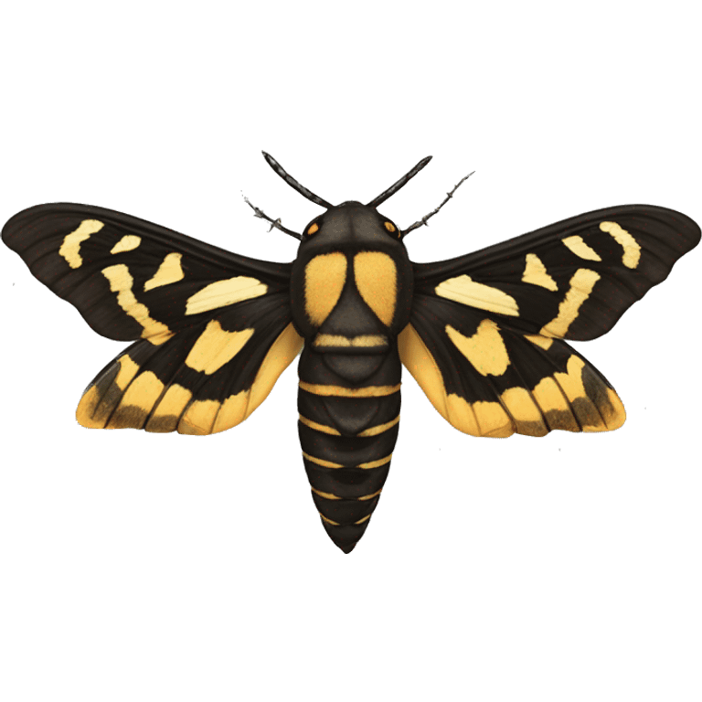 Deaths head hawk moth emoji