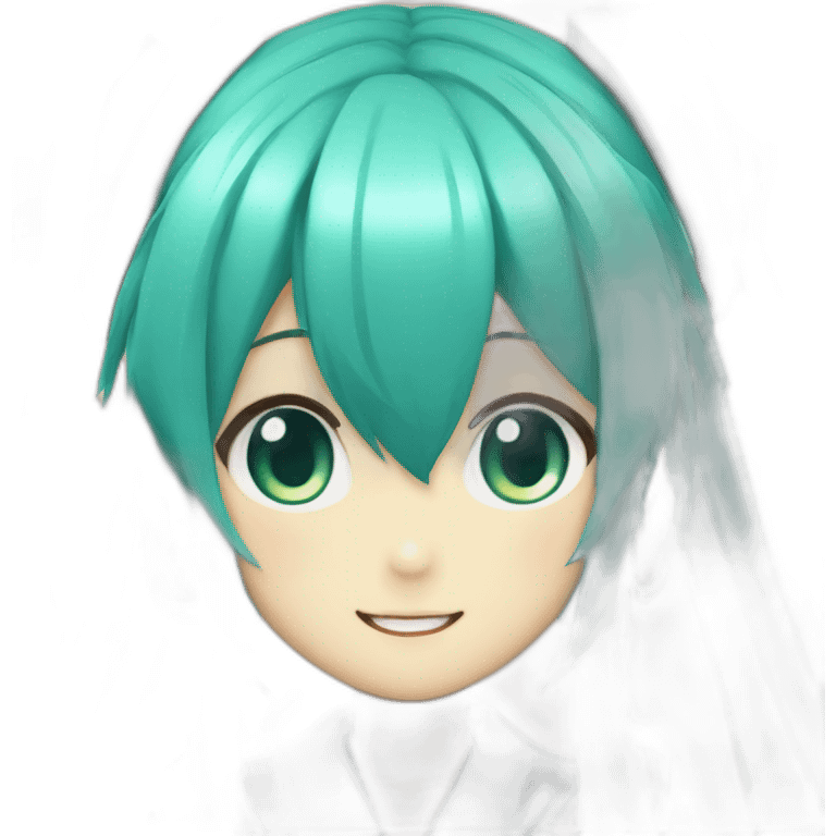 Hatsune Miku Miku lovers emoji