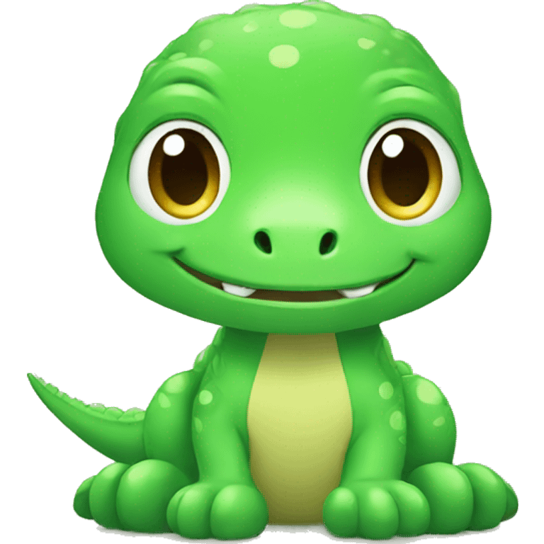 dinosaur GREEN CUTE emoji