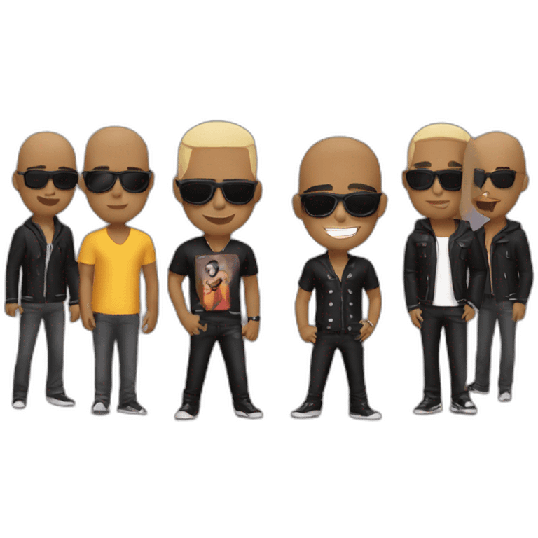 Gente de Zona band emoji