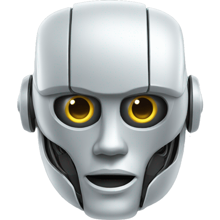 robot head emoji