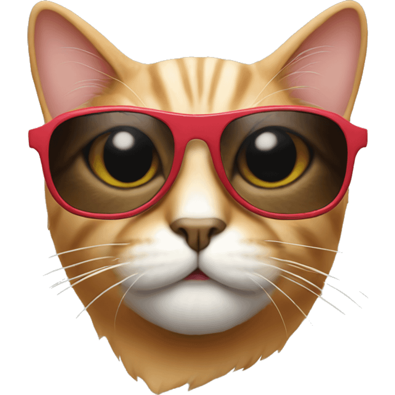 cat wearing sunglasses emoji