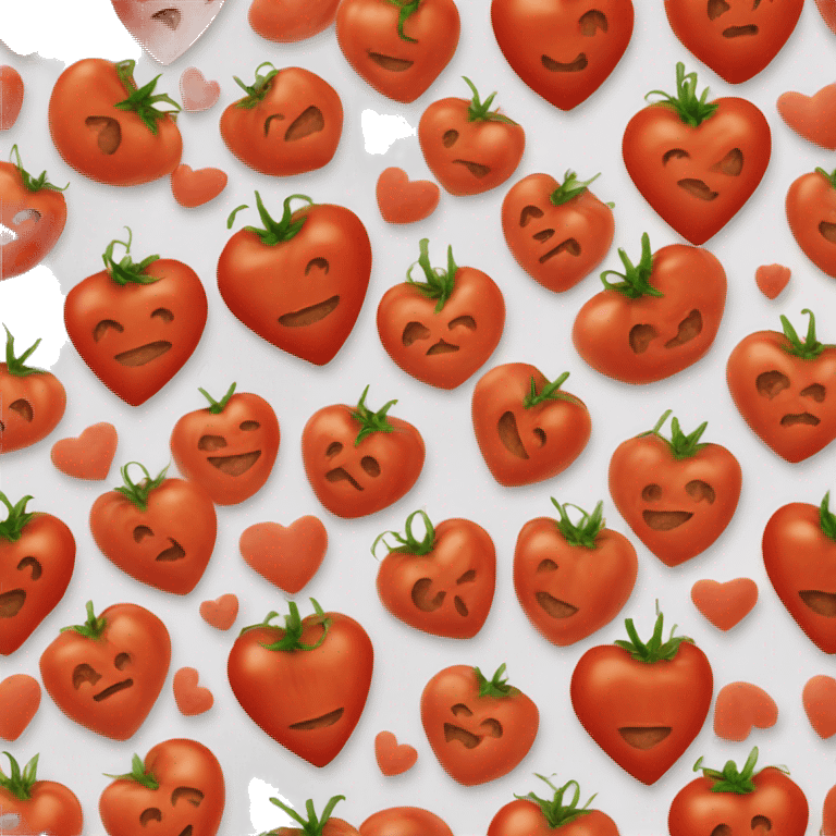 heart-shaped tomato emoji