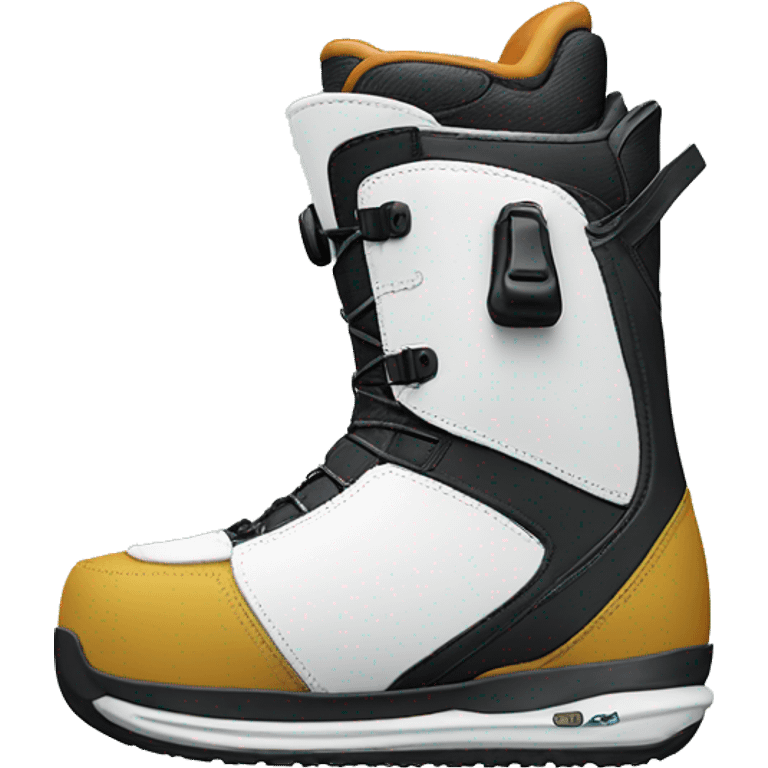 snowboarding boot, burton, boa emoji