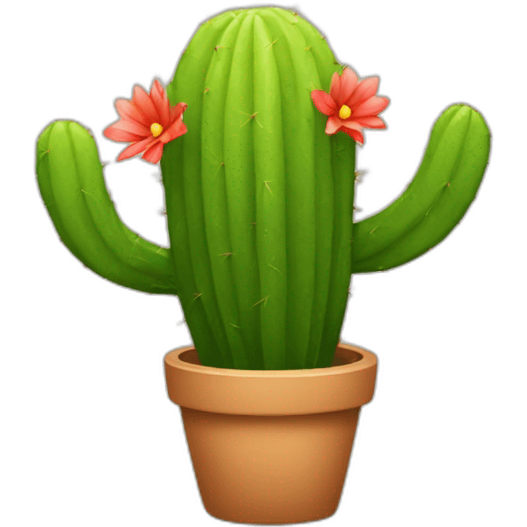 Cactus dancing tango emoji