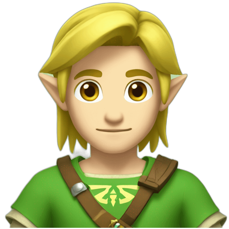 Link of Zelda emoji