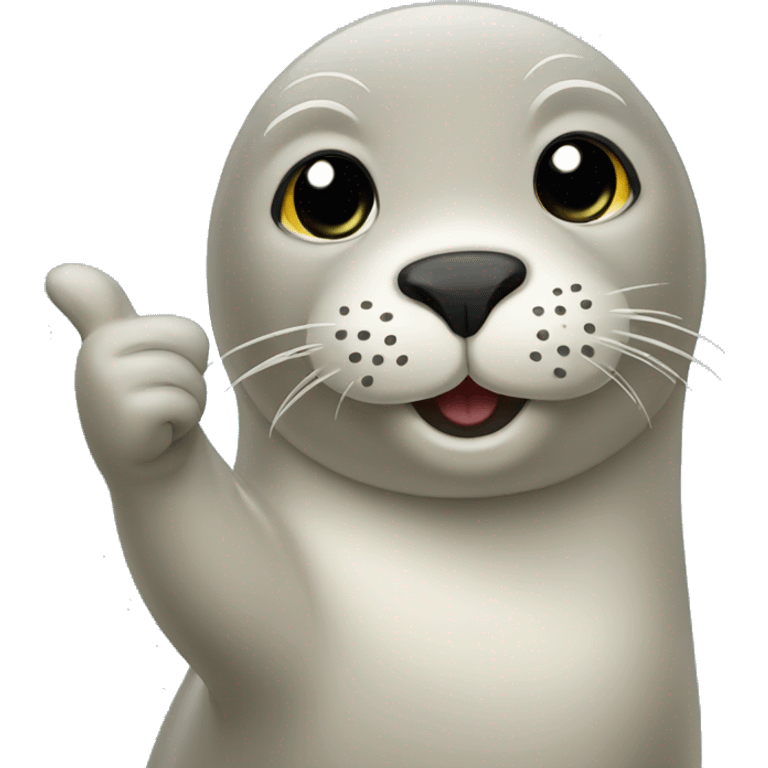 seal thumbs up emoji