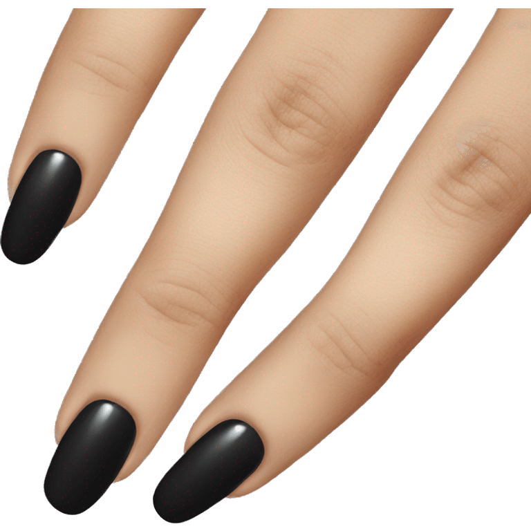 black nails emoji