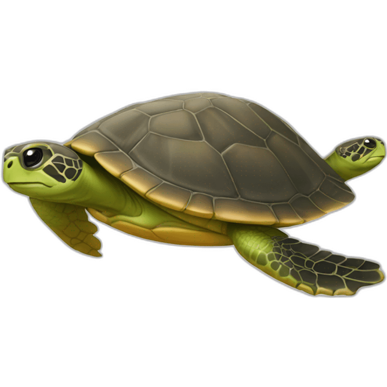 Tortue volante  emoji