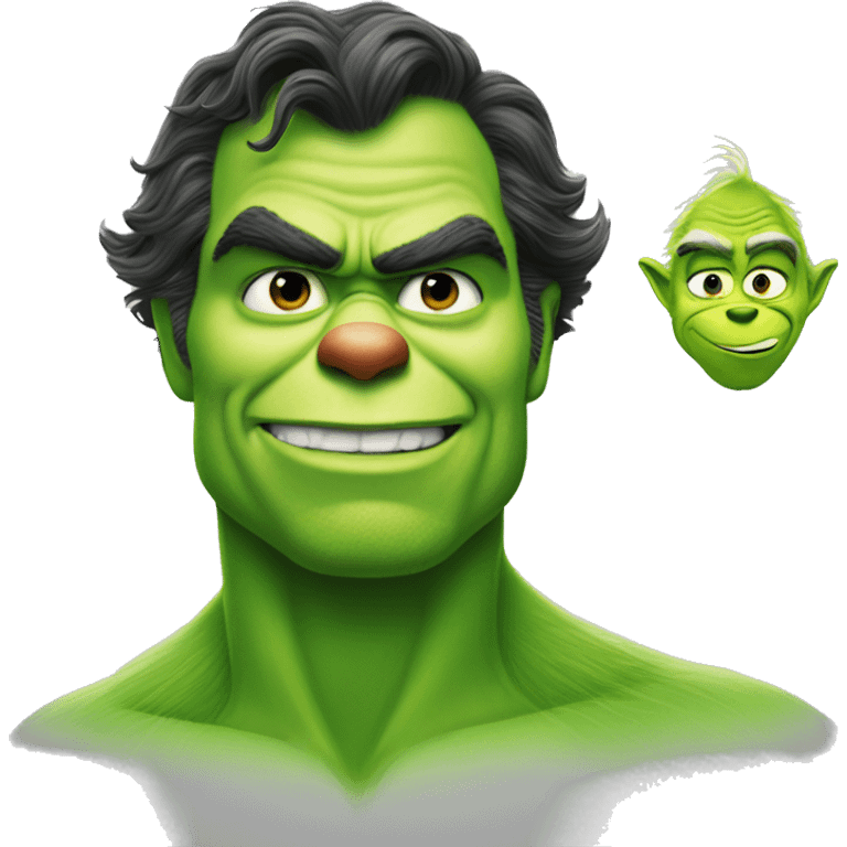 henry cavill as grinch emoji