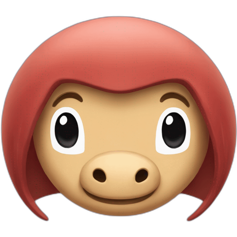 Knuckles the echidna emoji