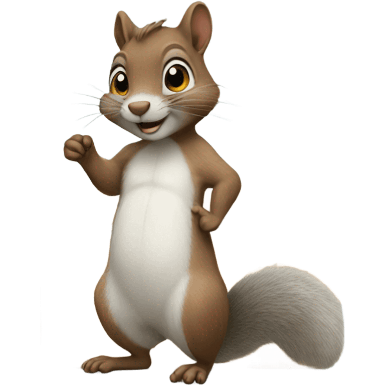 Squirrel at hospital  emoji