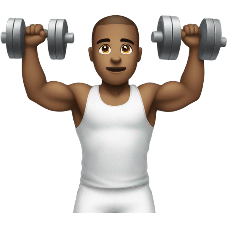 person working out emoji