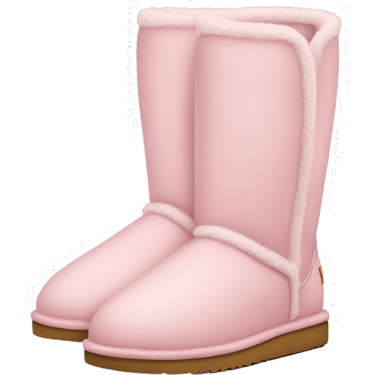 light pink uggs emoji